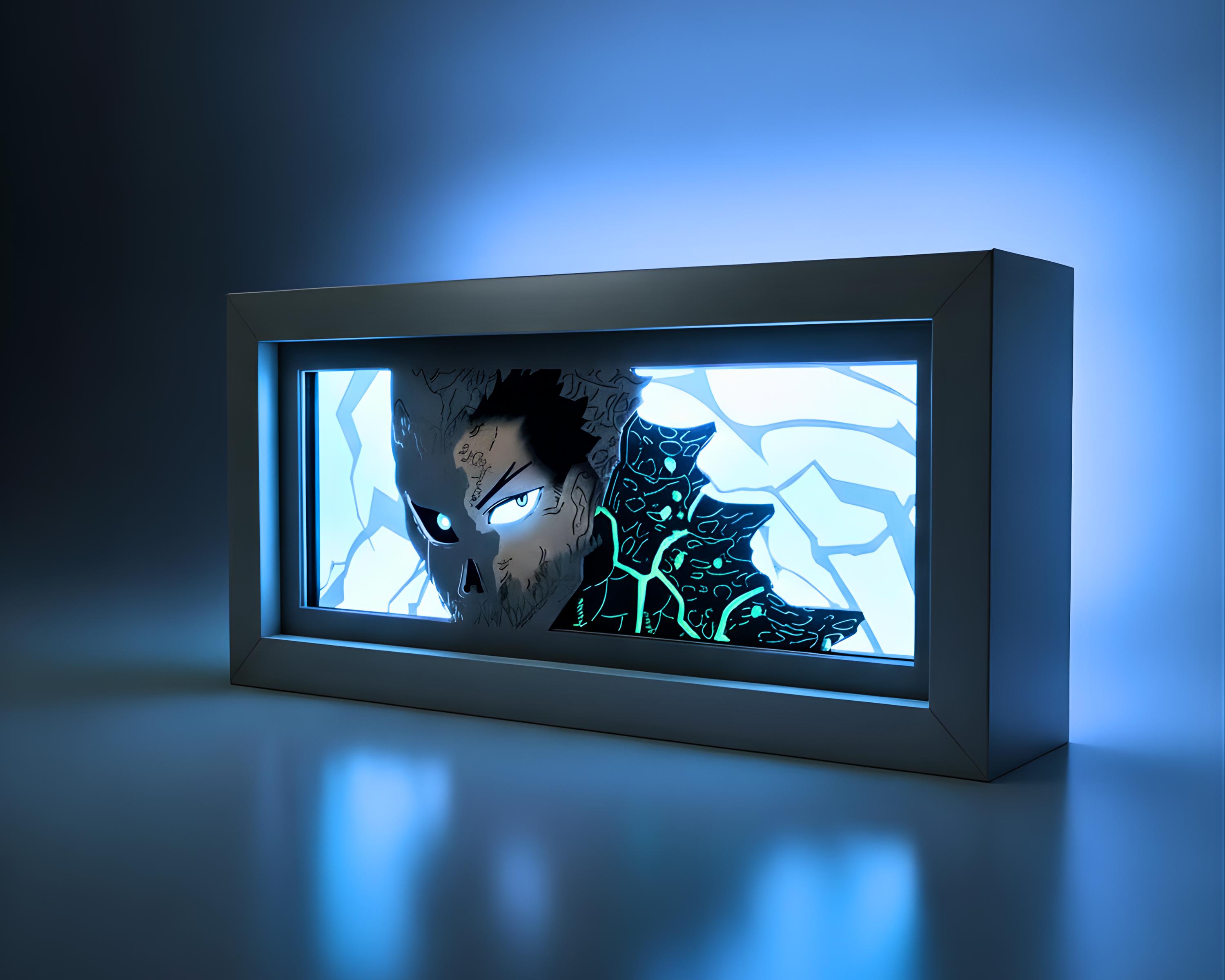 Kafka Hibino LED Light Box | Kaiju No. 8 Anime Night Light - Etsy