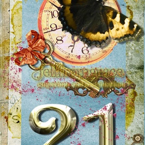 Printable -Beautiful 21st Birthday card  Instant download