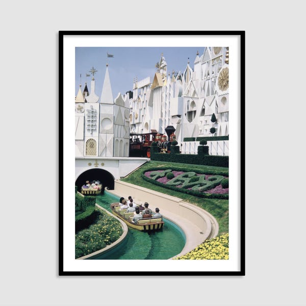 Vintage Disneyland 'It's a Small World' 1967 Print (Digital Download)