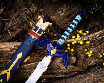 Legend Of Zelda Master Sword Replica -  Twlight Princess Cosplay Swords, Gamer collectible gift