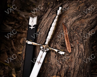 Alucard Sword Replica - Castlevania Anime Cosplay Prop Gothic - Fantasy Decor Gift