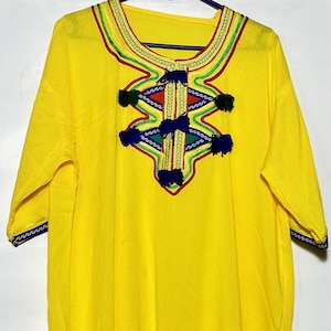 Moroccan abaya Gandoura Kaftan Berber design for Women Striped moroccan caftan Handmade Djellaba women Arab Abaya Dubai Dress