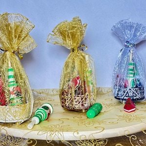 6 bomboniere marocchine - Set regalo all'henné / Rossetto magico, Kohl, Aker Fassi, portachiavi / Colori personalizzati / Regalo per Eid, matrimonio, doccia