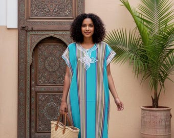 Moroccan Gandoura moroccan caftan for Women boho dresses moroccan free people dress