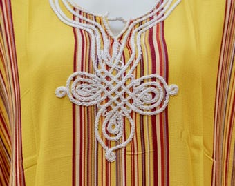 Moroccan Gandoura for Women, Gandoura Femme | Moroccan Kaftan Dress, Caftan Morocco, Moroccan Clothing, Traditional Moroccan Dress