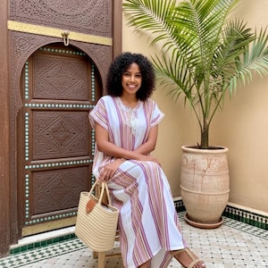 Moroccan Gandoura moroccan caftan for Women boho dresses moroccan free people dress image 7