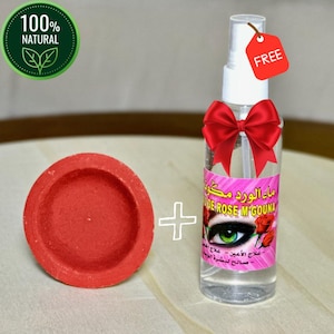 Juego de 10 macetas de barro marroquí Aker Fassi - Tinte natural para labios y mejillas - Oferta limitada