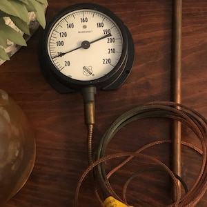 Ashcroft Vapor Pressure Dial Thermometer-New Old Stock