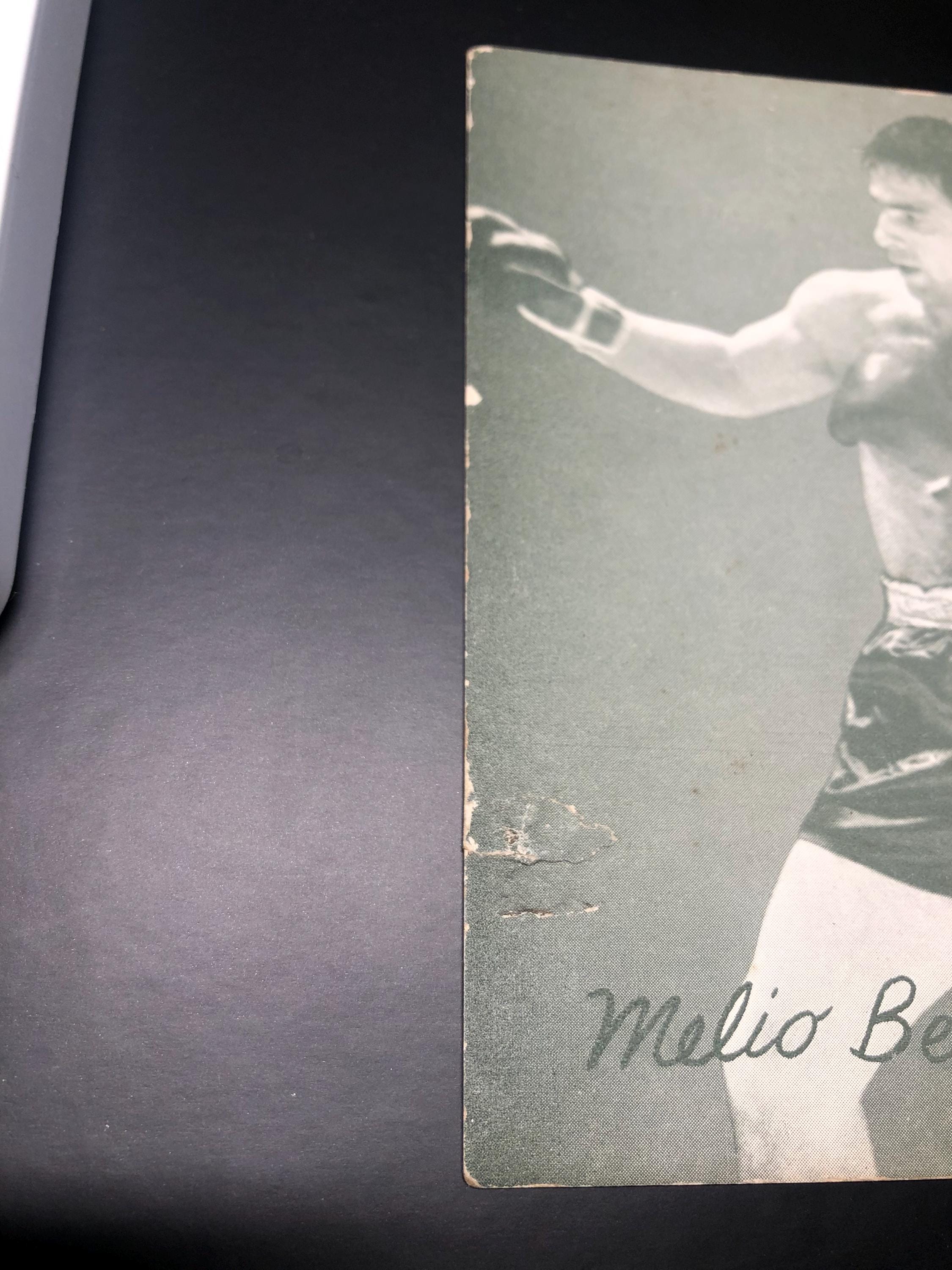 Mario Bettina, Circa 1930s-40s Boxing Exhibit Card-sports Collectible ...