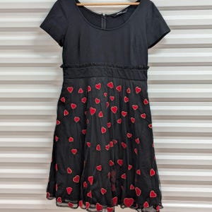 strapless open back dress DREAM DRESS IN CHERRY  RAT BOI
