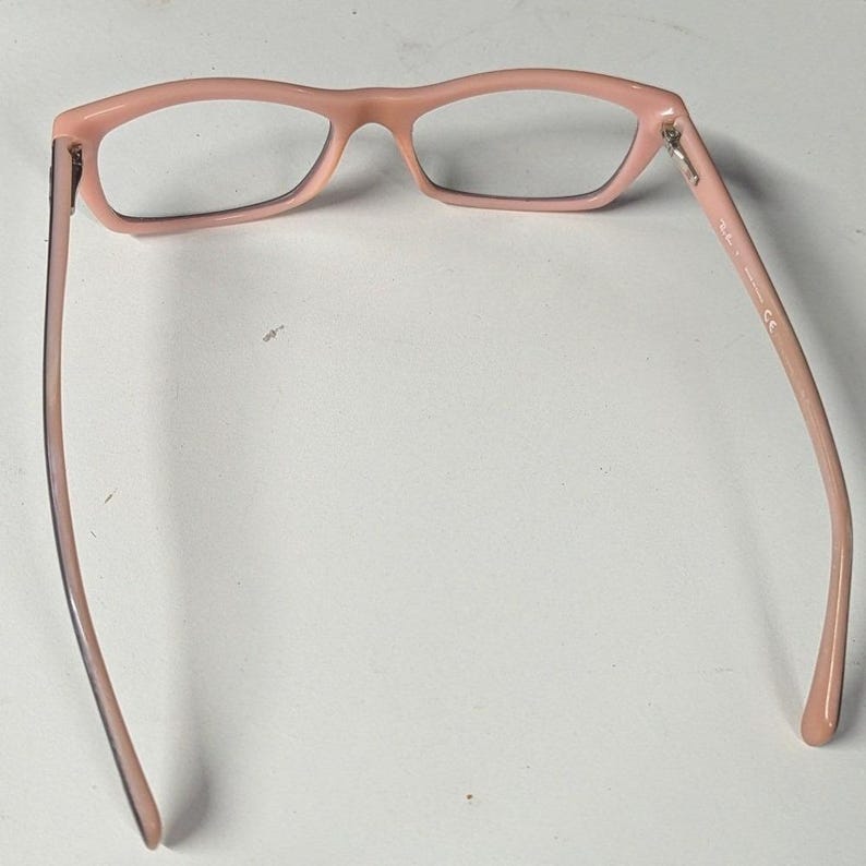 Vintage y2k Ray Ban Eyeglasses Frames RB5150 5024 50-19-135 Black/Pink Full Rim bild 6