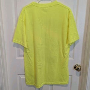 MONSTER JAM World Finals Neon Yellow Graphic Trucks T-Shirt Las Vegas 2016 Large zdjęcie 3