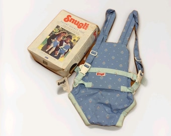 Portabebés suave Snugli Escort Double Take Vintage 1994, de 0 a 9 meses, hasta 21 libras