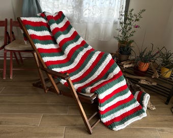 Christmas Design Handmade Blanket