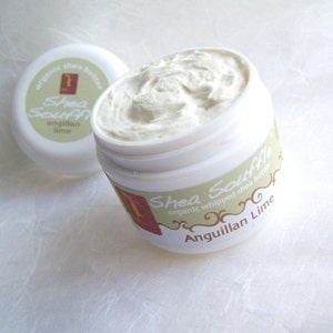 LIME Bio schlaggepeitscht Körperbutter 4oz Bad & Schönheit natürliche Bio Hautpflege Feuchtigkeitscreme
