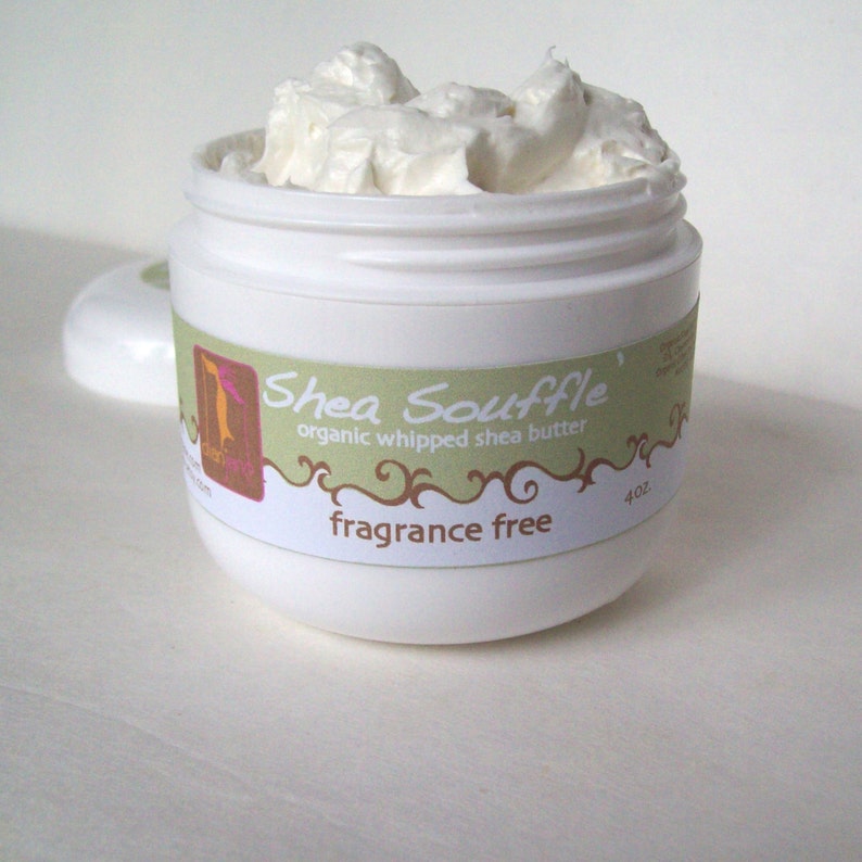 Body Butter Fragrance Free Organic Shea Butter Shea Etsy