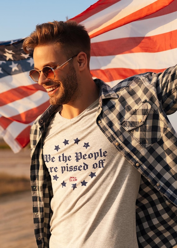 T-Shirt Graphique Homme 'Pissed Off Eagle' - Taille M - Marque BK - Occasion Très Bon État