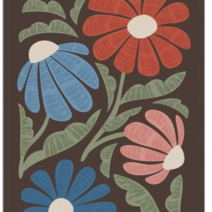 Trump Sucks Subtle Flower Design Outdoor Yard Flag in Brown image 9