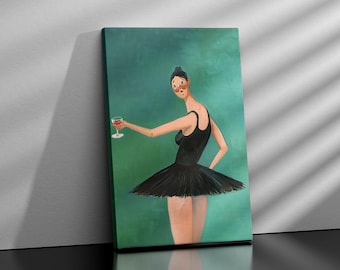 Kanye West, Runaway Beautiful Dark Twisted Fantasy Ballerina Fine Art Contemporary, Home Decor, Album Print