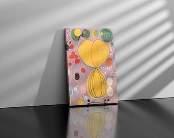 Hilma af Klint, Los diez más grandes n.º 7 Edad adulta (1907) Impresión artística en lienzo giclée