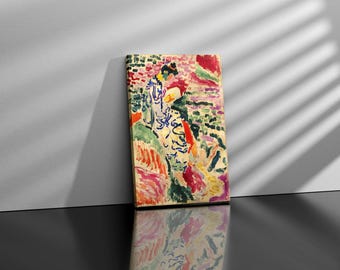 Matisse Utställning inramad, Henri Matisse La Japonaise, Matisse-tryck, Kvinna vid vattnet Collioure, Fauvism, Museumstryck, Heminredning