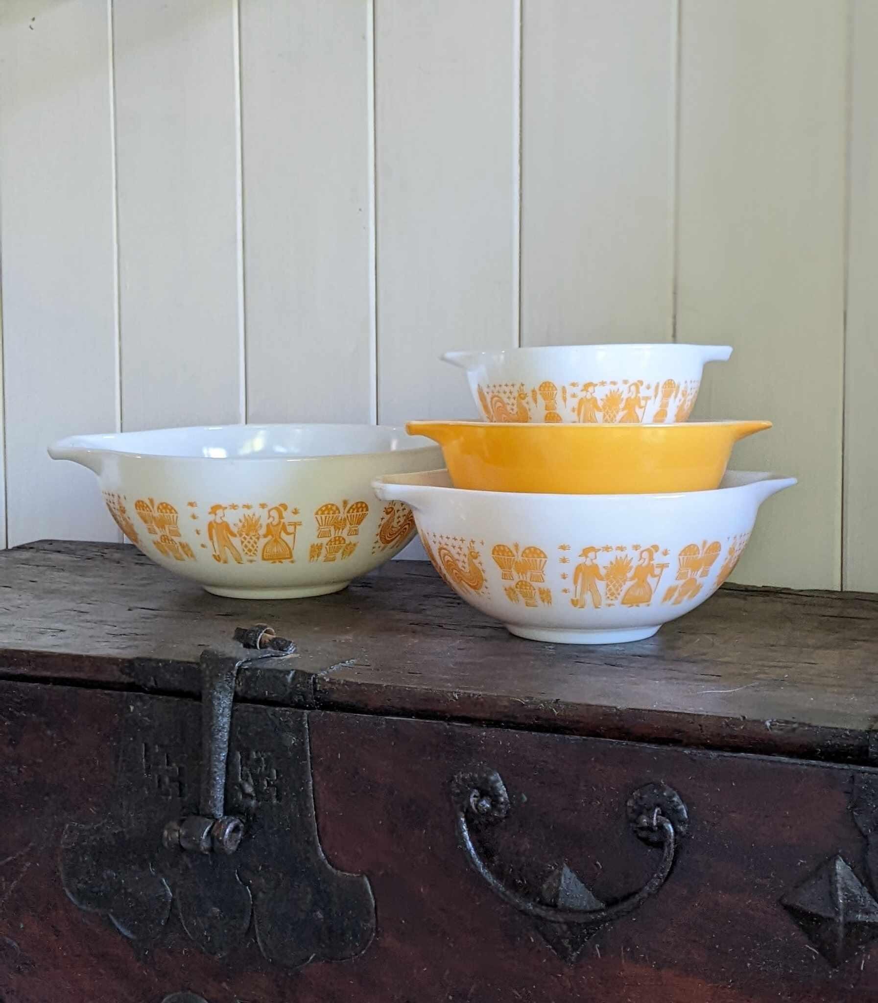 Vintage pyrex bowls - Etsy 日本