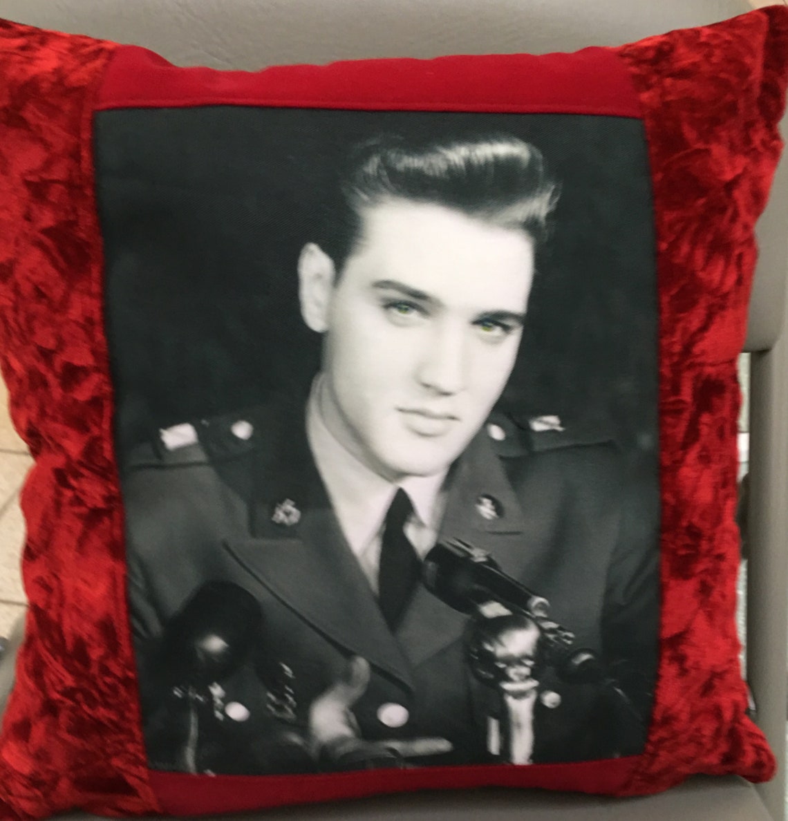 Elvis Presley Throw Pillow - Etsy