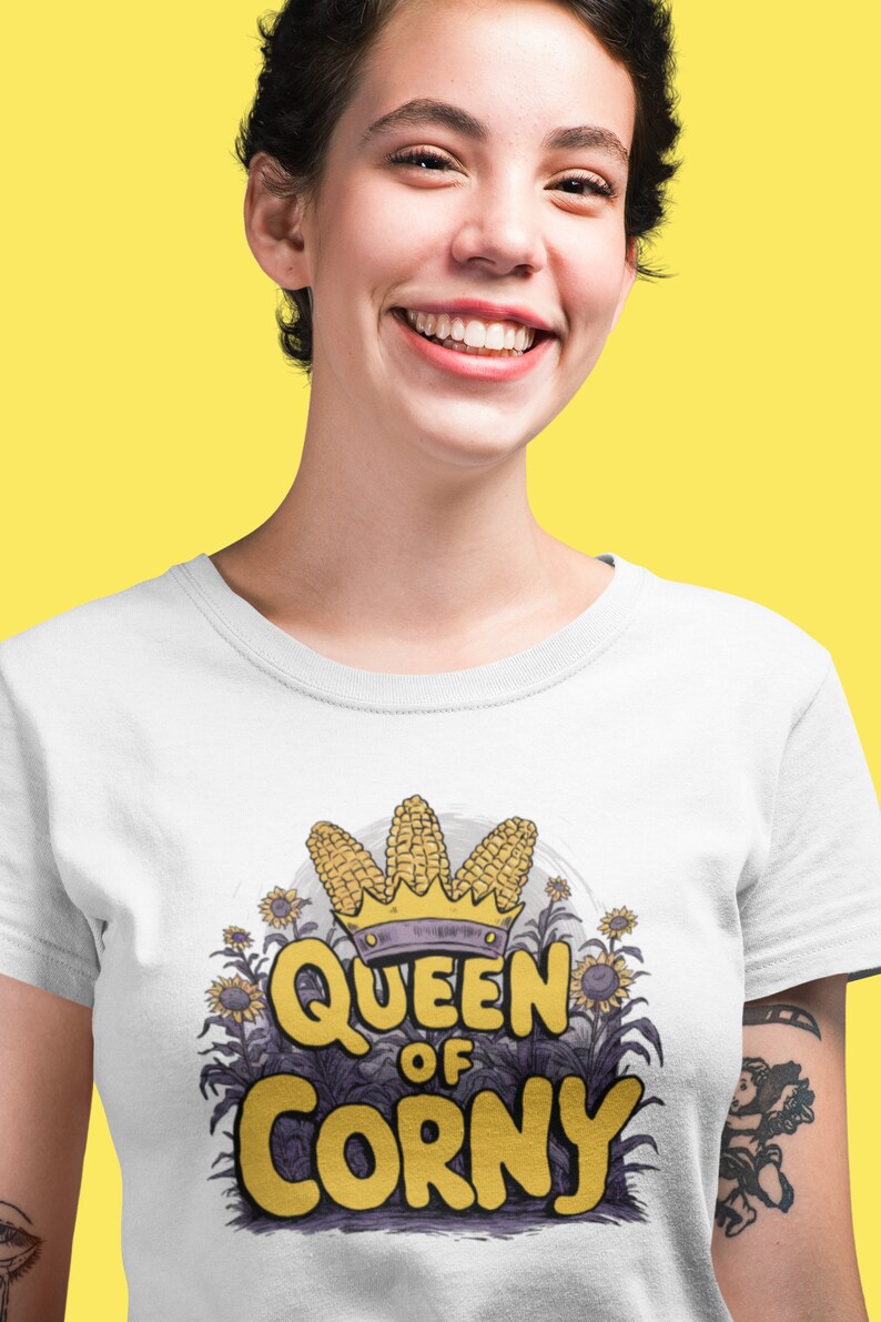 Tshirt Funny King of Corny Jokes for Pun Lovers Humorous Gift Idea for