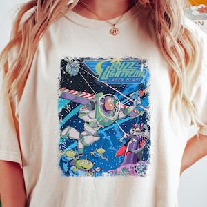Vintage Buzz Lightyear Laser Blast Shirt, Buzz Lightyear Shirt, Toy Story Shirt, Disneyland Shirts, Disney Pixar Shirt