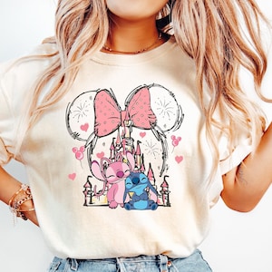 Stitch Shirt, Disney Tee, Disney Stitch Shirt, Stitch Disneyworld Shirt, Disney Vacation Shirts, Disney Castle Shirt, Magic Kingdom Shirt