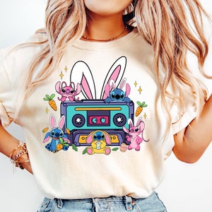 Lilo Stitch Happy Easter Shirt, Disney Stitch Happy Easter Shirt, Easter Disney Stitch Shirt, Disney Easter Shirt, Disney Happy Easter Shirt