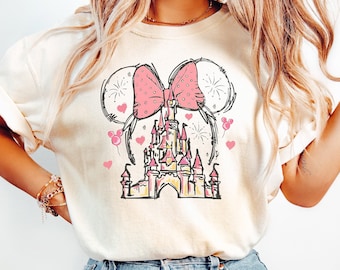 Disney Minnie Mouse Castle Shirt, Magic Kingdom Family Shirt, Disney Shirt, Disneyland Shirt, Magical Kingdom