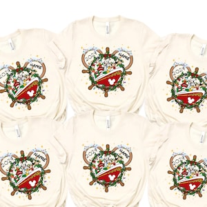 Disney Christmas Cruise Shirt, Disney Merry Christmas Shirt, Disney Christmas Cruise, Disney personalized shirts, Disney Matching Shirts