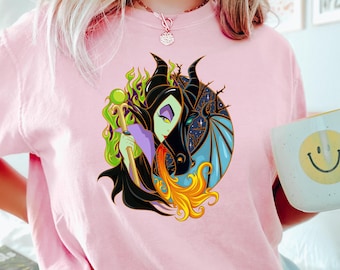 Disney Chillin Like A Villain Shirt, Bad Witches Club Castle Disney Villains Shirt, Female Villains Evil Friends Disney Girls Trip Tee