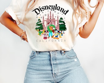 Retro Disneyland Est 1955 California Shirt, Vintage Disneyland Shirt,Mickey And Friends shirt,Disney's Tees,Disney Christmas