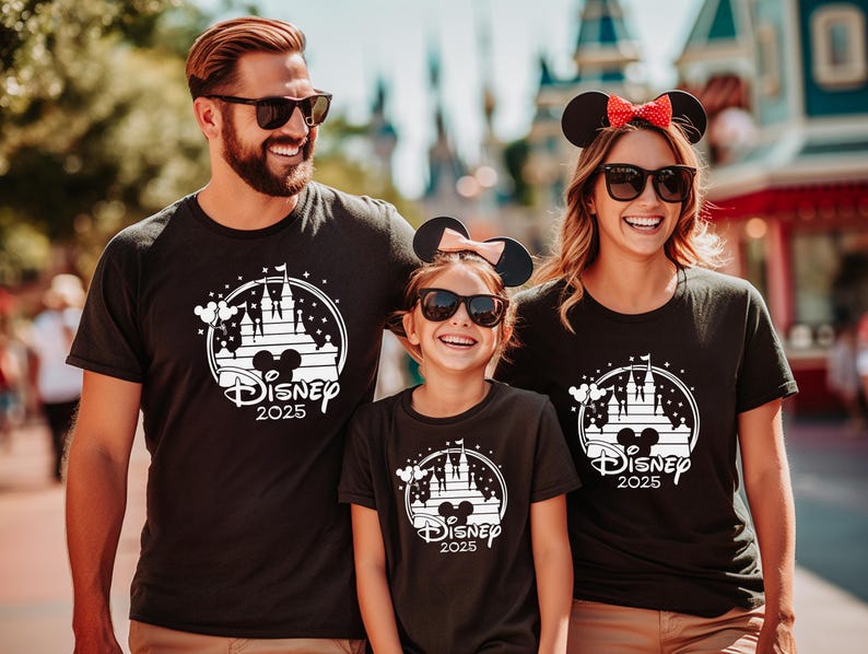 Disney Family Trip 2026 Shirts, Disney Family Vacation 2026 Shirt, Custom Disney Trip Shirts, Disneyland T-Shirt, Disney Group Tees image 3
