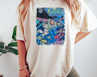 Vintage Buzz Lightyear Laser Blast Shirt, Buzz Lightyear Shirt, Toy Story Shirt, Disneyland Shirts, Disney Pixar Shirt