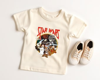 Vintage Disney Star Wars Mickey and Friends Shirt, Disney World Shirt, Star Wars Vintage shirt, Star Wars Gift, Disney Shirt, Star Wars Tee