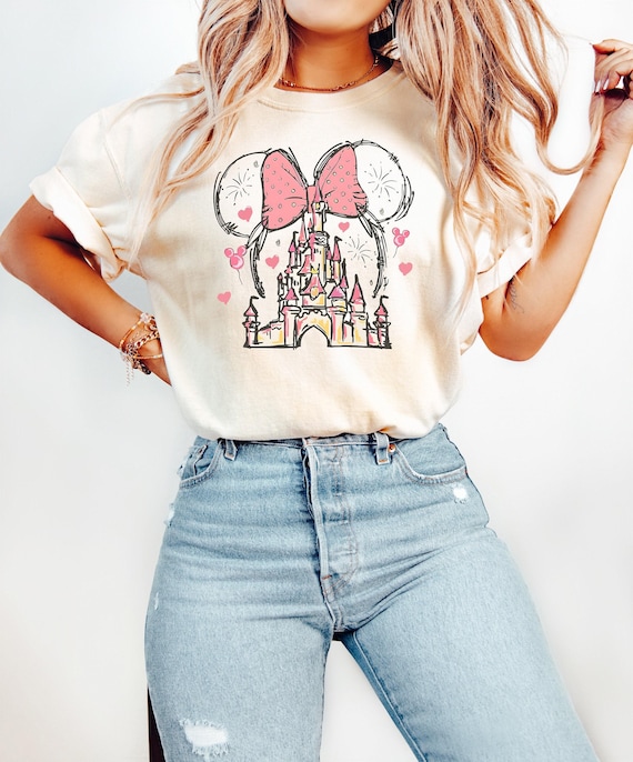 Disney Minnie Mouse Castle Shirt, Magic Kingdom Family Shirt, Disney Shirt, Disneyland Shirt, Magical Kingdom