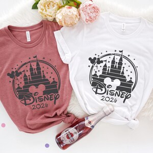 Disney Family Trip 2026 Shirts, Disney Family Vacation 2026 Shirt, Custom Disney Trip Shirts, Disneyland T-Shirt, Disney Group Tees image 2