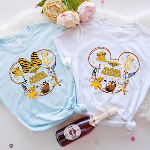 Hakuna Matata shirt, Animal Kingdom shirt for MEN, vacation tee, Lion King shirt, Dad Disney Shirt, Animal Kingdom Tshirt, Couples shirt