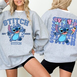 Disney Stitch Est. 2002 Shirt, Stitch T Shirt, Cute Stitch Shirt, Disney Shirt, Stitch Snacks Shirt, Stitch Disneyland Shirt image 3