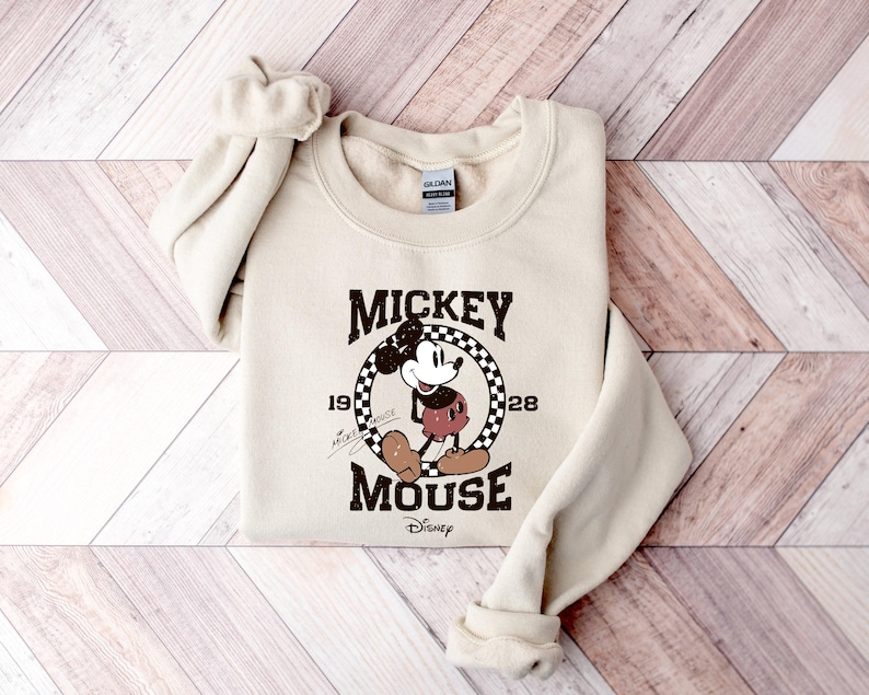Retro Mickey Mouse Shirt, Vintage Mickey Shirt, Disney Vacation Shirt, Disneyland Mickey Shirt, Magic Kingdom Shirt, Classic Mickey Tee image 3