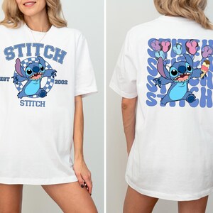Disney Stitch Est. 2002 Shirt, Stitch T Shirt, Cute Stitch Shirt, Disney Shirt, Stitch Snacks Shirt, Stitch Disneyland Shirt image 2