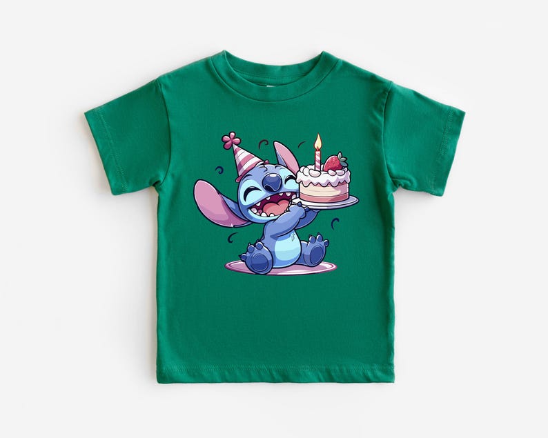 It's My Birthday Shirt, Stitch Birthday Shirt, Mickey Ear Birthday, Disneyland Birthday, Stitch Shirt, Happy Birthday, Birthday Party Tee image 4