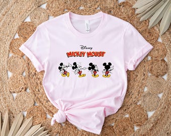 Mickey Mouse Shirt, Vintage Minnie Mouse Shirt, Disney Vacation Shirt, Disneyland Mickey Shirt, Magic Kingdom Tee, Classic Mickey Tee