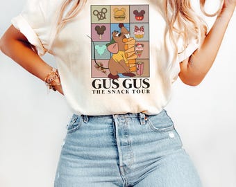 Gus Gus Mouse The Snacks Tour Shirt, Looking Like Snack T-shirt, Disney Cinderella Princess Shirt, Disneyland Family Trip