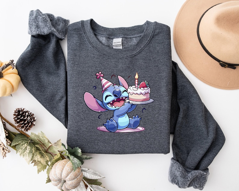 It's My Birthday Shirt, Stitch Birthday Shirt, Mickey Ear Birthday, Disneyland Birthday, Stitch Shirt, Happy Birthday, Birthday Party Tee image 3
