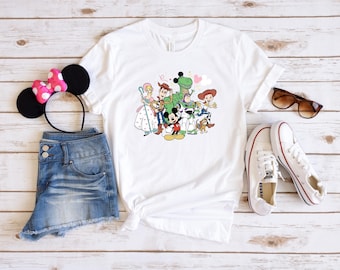 Disney Toy Story Characters Shirts, Toy Story Group Shirts, Cool Toy Story Shirts, Woody Shirt, Disney Gift Shirt, Toy Story Gift Shirt