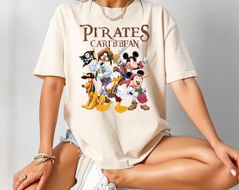 Pirates of the Caribbean Shirt, Mickey and Friends Pirates Shirt, Disneyland Vacation Tees, Pirate Life Trip Shirt, Mickey Pirate Shirt